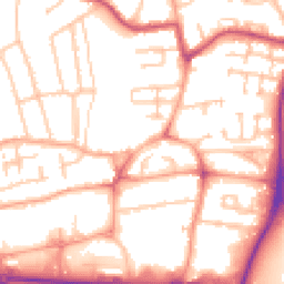 Daytime road noise heatmap for WV11 1ST