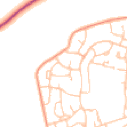 Daytime road noise heatmap for WV11 2HN