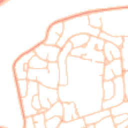 Daytime road noise heatmap for WV11 2JY