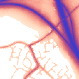 Daytime road noise heatmap for WV11 2RF