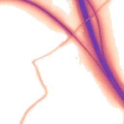 Night-time road noise heatmap for WV11 2SD