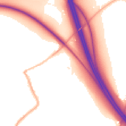 Night-time road noise heatmap for WV11 2SE