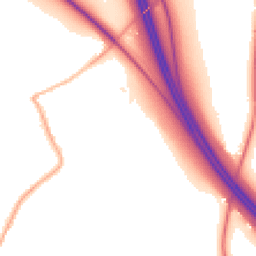 Night-time road noise heatmap for WV11 2SG