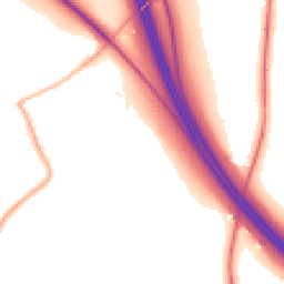 Night-time road noise heatmap for WV11 2SH
