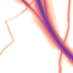 Night-time road noise heatmap for WV11 2SL