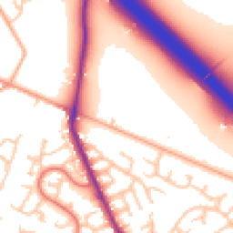Daytime road noise heatmap for WV11 2SZ