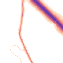 Night-time road noise heatmap for WV11 2SZ