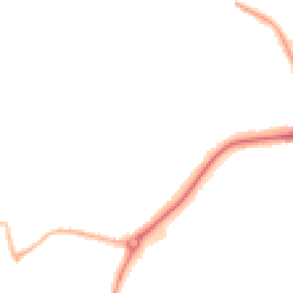 Night-time road noise heatmap for WV11 3BZ