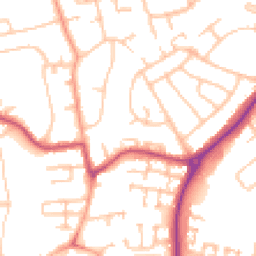 Daytime road noise heatmap for WV11 3EY