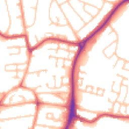 Daytime road noise heatmap for WV11 3JA