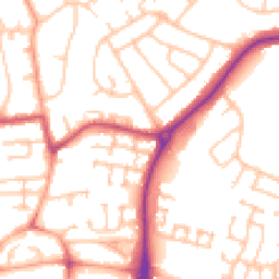 Daytime road noise heatmap for WV11 3LF