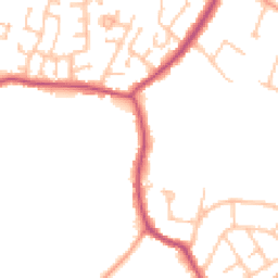 Daytime road noise heatmap for WV11 3SU