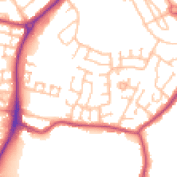 Daytime road noise heatmap for WV11 3UD
