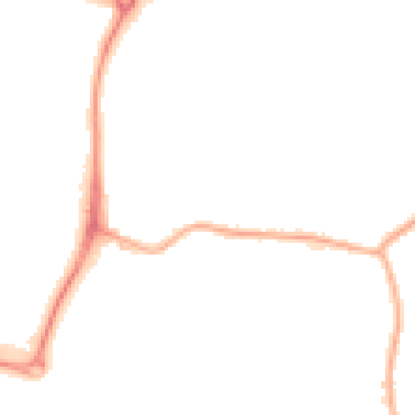 Night-time road noise heatmap for WV11 3UE