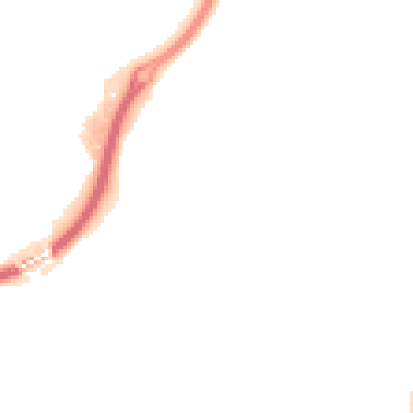 Night-time road noise heatmap for WV14 0BE
