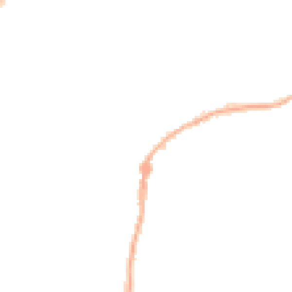 Night-time road noise heatmap for WV14 0SN