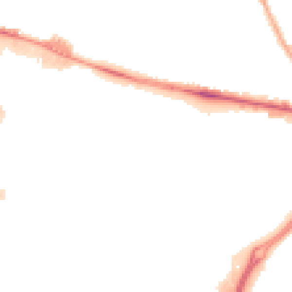 Night-time road noise heatmap for WV14 0UB