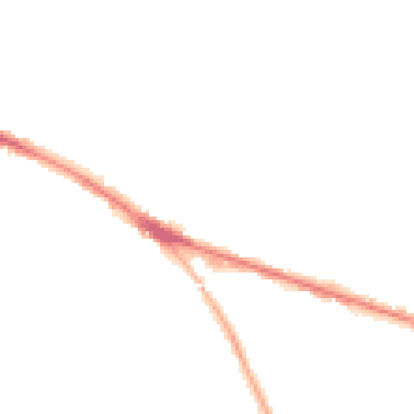 Night-time road noise heatmap for WV14 6RR