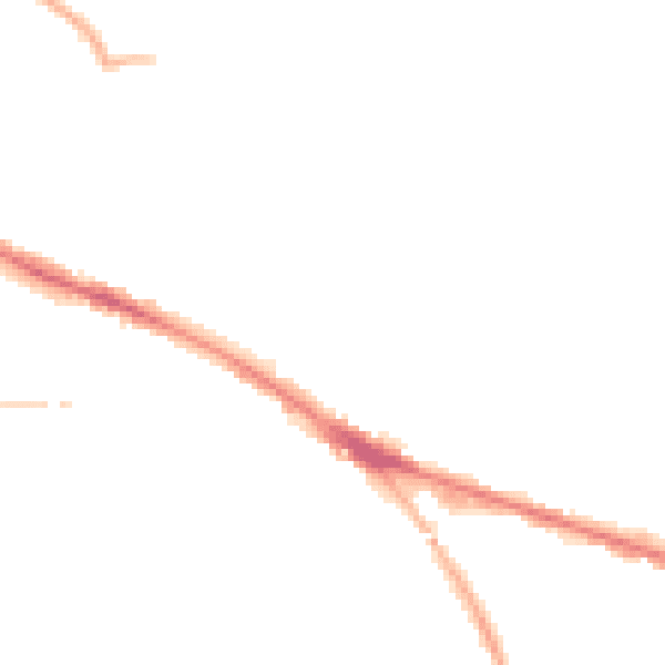 Night-time road noise heatmap for WV14 6RZ