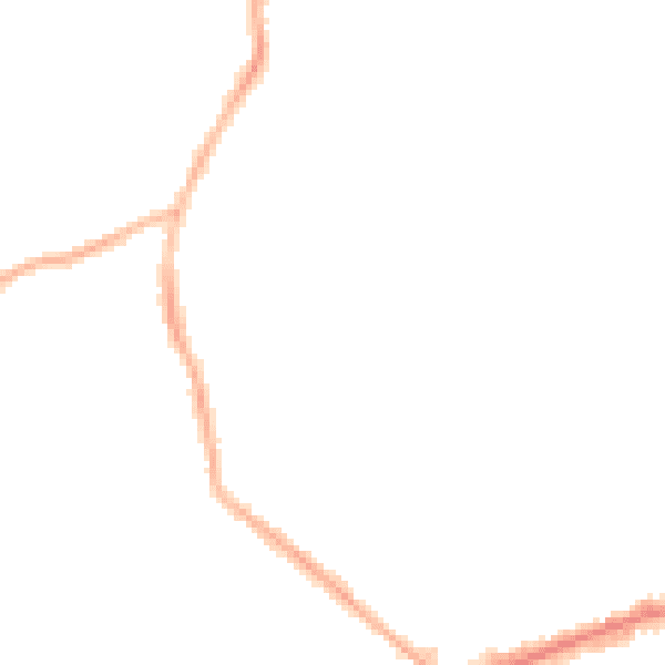 Night-time road noise heatmap for WV14 8RA