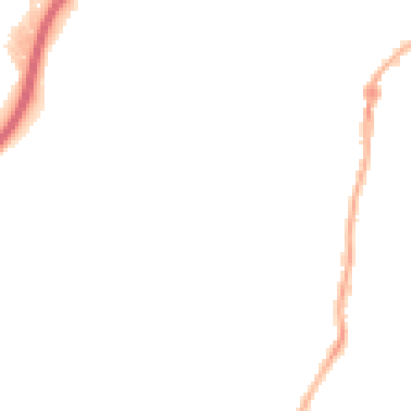 Night-time road noise heatmap for WV14 8RJ