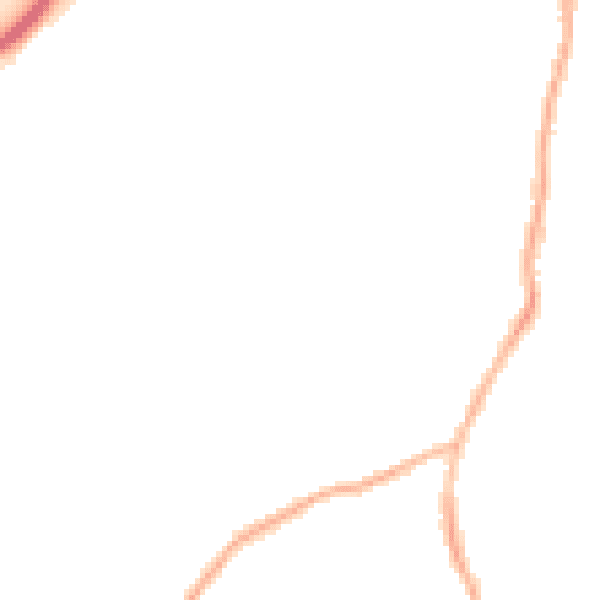 Night-time road noise heatmap for WV14 8SF