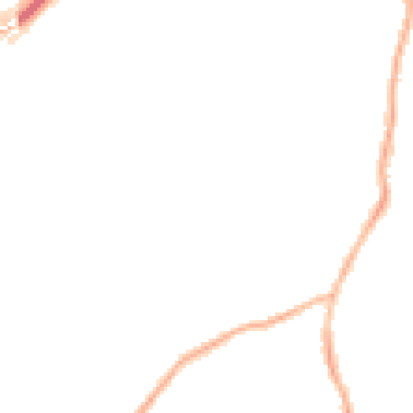 Night-time road noise heatmap for WV14 8SL