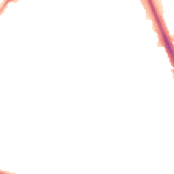 Night-time road noise heatmap for WV14 9AW