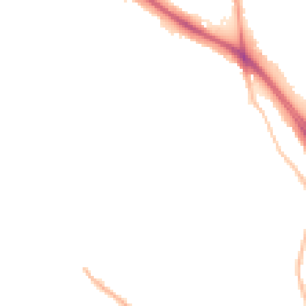 Night-time road noise heatmap for WV14 9BH