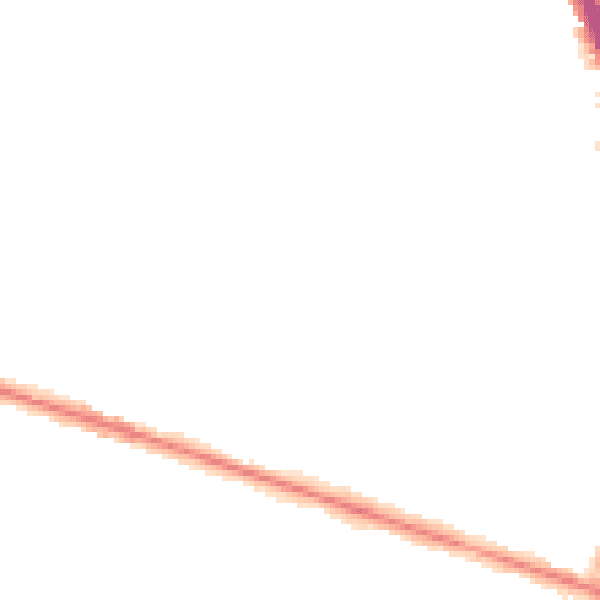 Night-time road noise heatmap for WV14 9TN