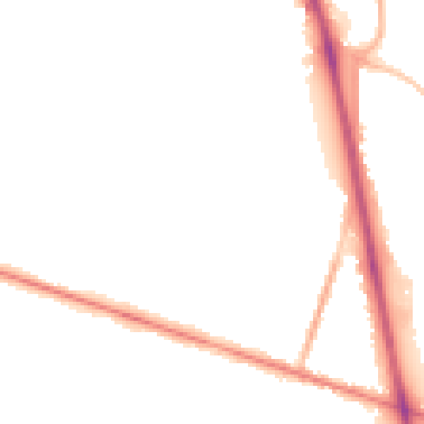 Night-time road noise heatmap for WV14 9UB