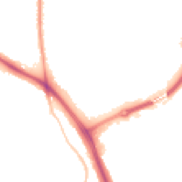 Night-time road noise heatmap for WV14 9XU