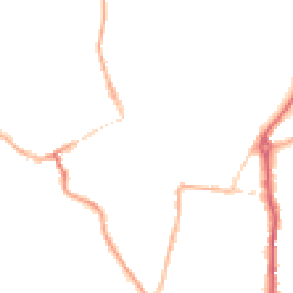 Night-time road noise heatmap for WV16 4DQ