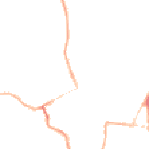 Night-time road noise heatmap for WV16 4ER