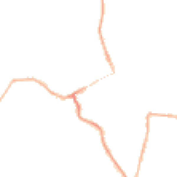 Night-time road noise heatmap for WV16 4QW