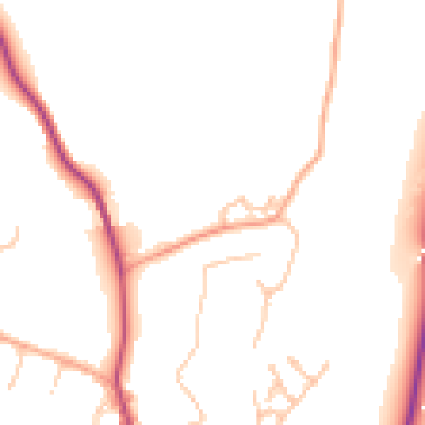 Daytime road noise heatmap for WV16 4SE