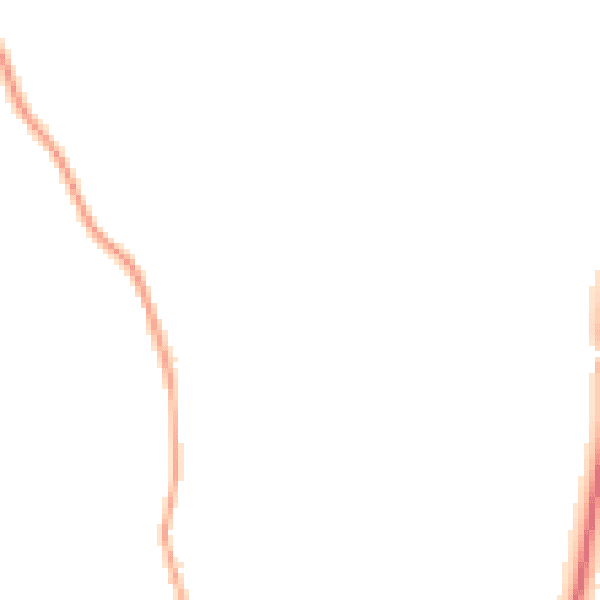Night-time road noise heatmap for WV16 4SE