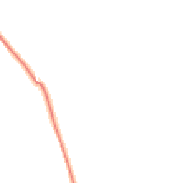 Daytime road noise heatmap for WV16 5LQ