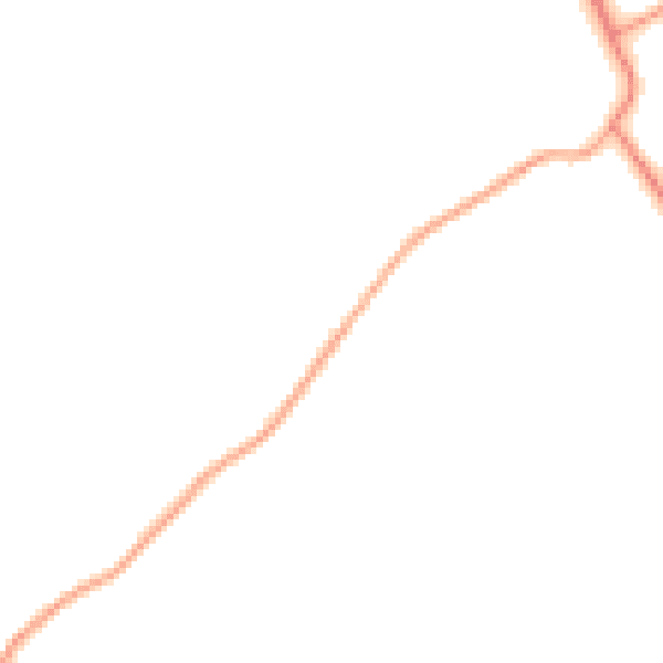 Daytime road noise heatmap for WV16 6BH
