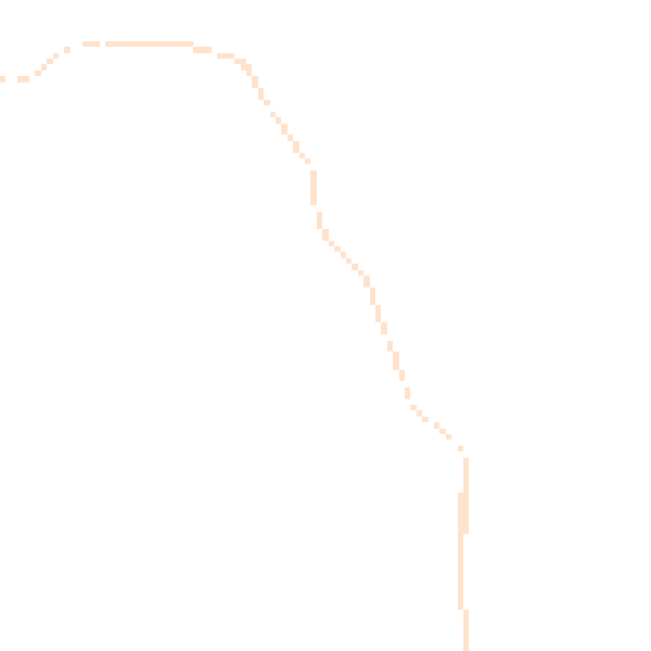 Night-time road noise heatmap for WV16 6JQ
