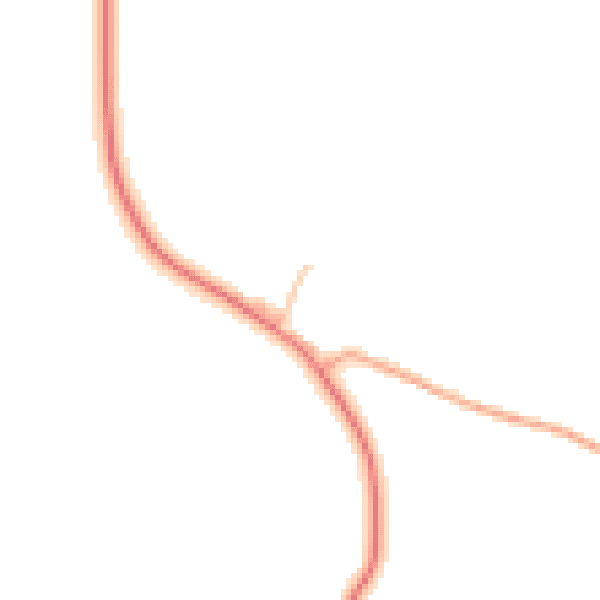 Daytime road noise heatmap for WV16 6PB
