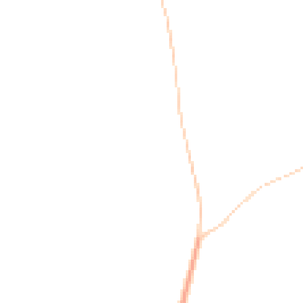 Night-time road noise heatmap for WV16 6PE