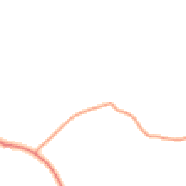 Daytime road noise heatmap for WV16 6PJ