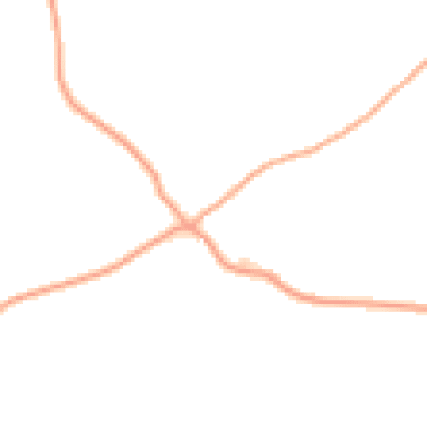 Daytime road noise heatmap for WV16 6QP