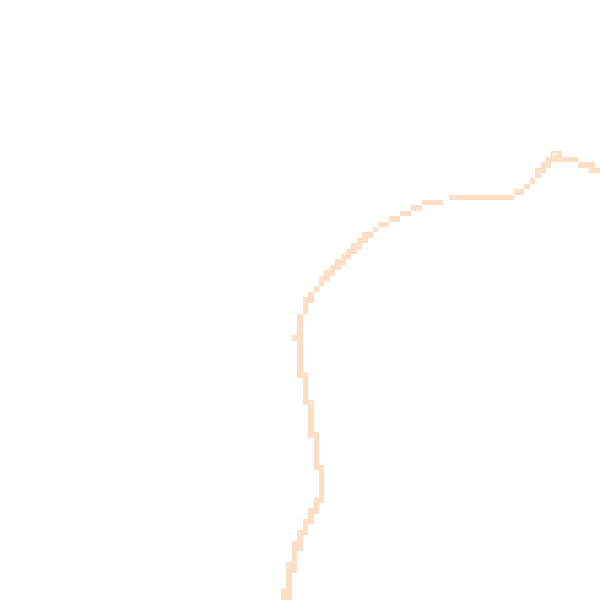 Night-time road noise heatmap for WV16 6RW