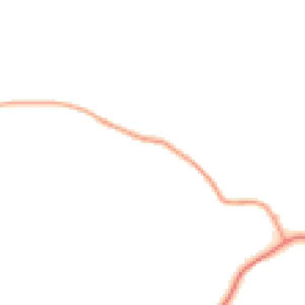 Daytime road noise heatmap for WV16 6UE