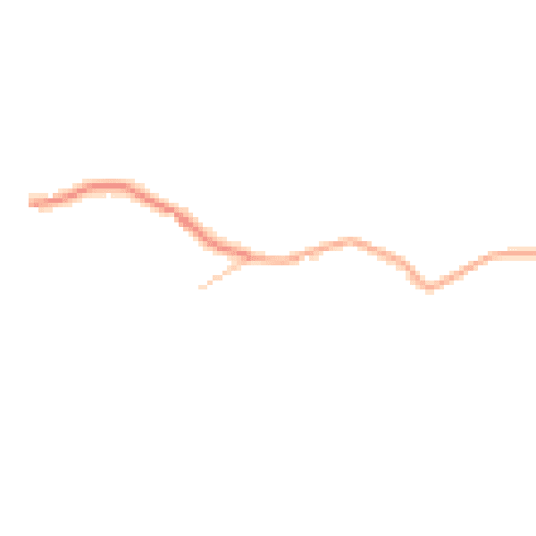 Daytime road noise heatmap for WV16 6UF