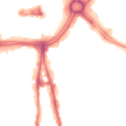 Night-time road noise heatmap for WV2 1AL