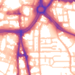 Daytime road noise heatmap for WV2 1AT