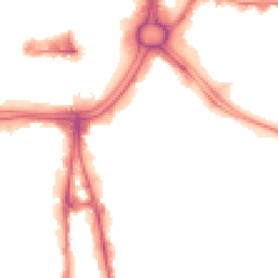 Night-time road noise heatmap for WV2 1AT